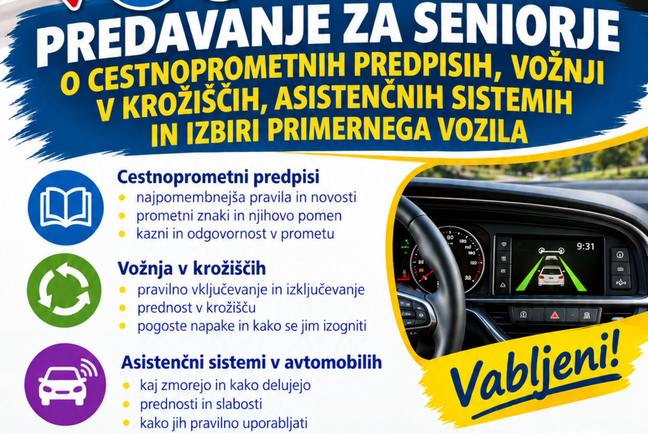 Prometna delavnica za seniorje